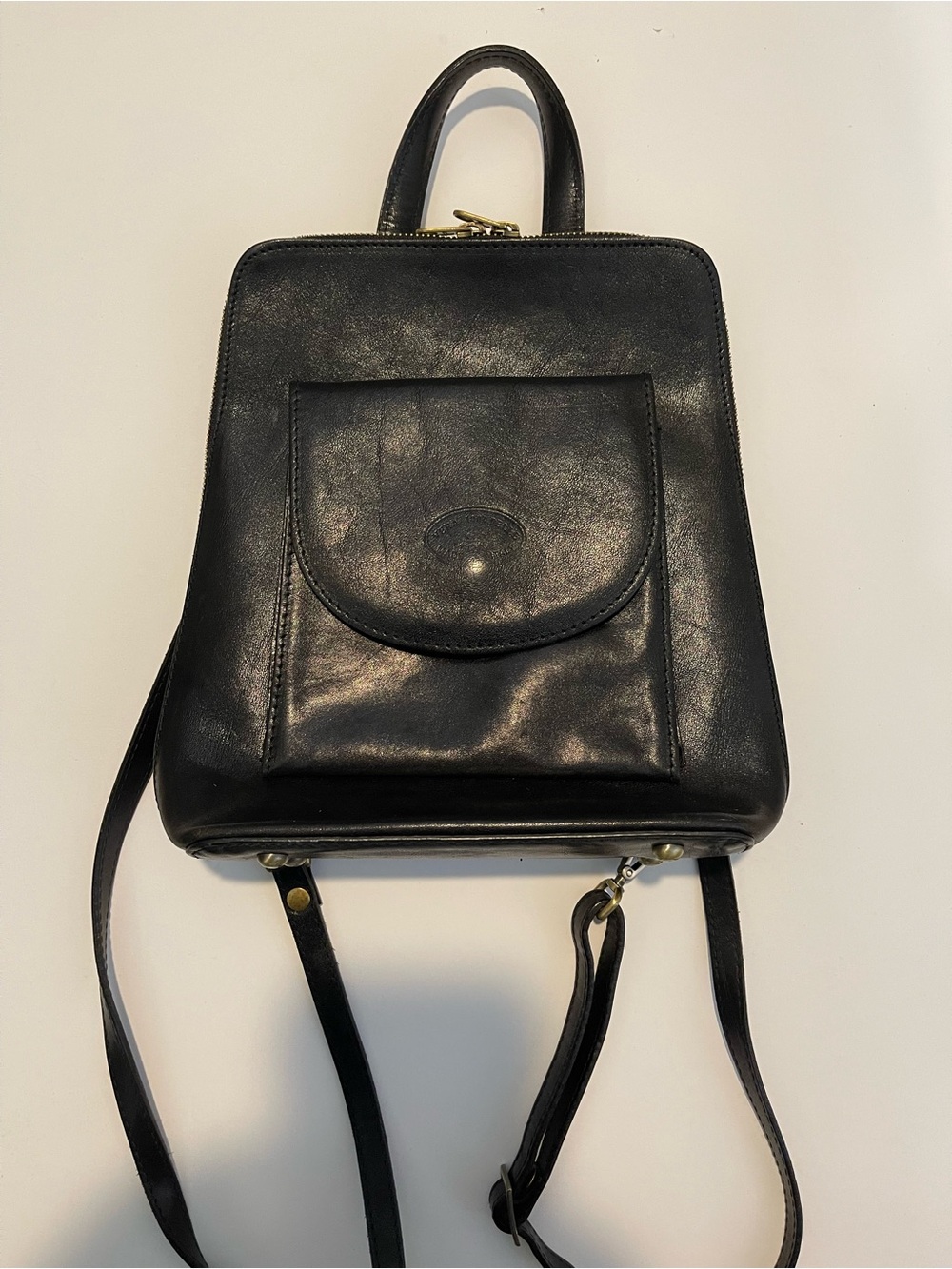 Italian Leather Crossbody/Backpack